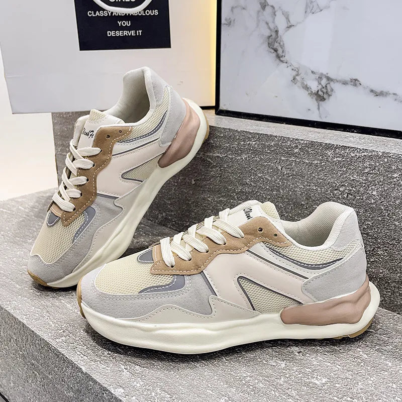 Women's shoes autumn versatile lightweight soft soled running shoes