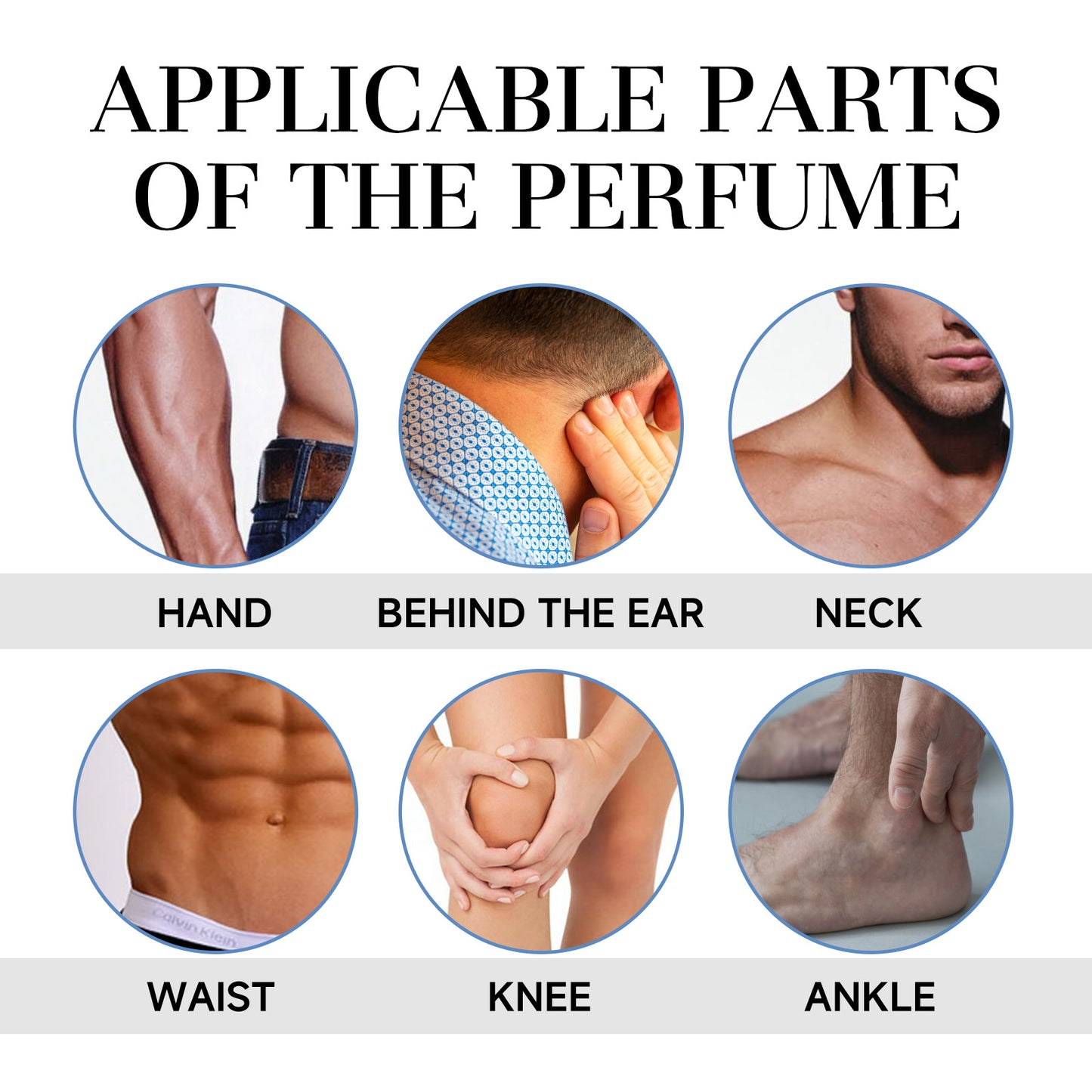 Men Perfum Oil, Fresh And Elegant Without Pungent Natural Long-Lasting Fragrance Compact Portable Ball Fragrance