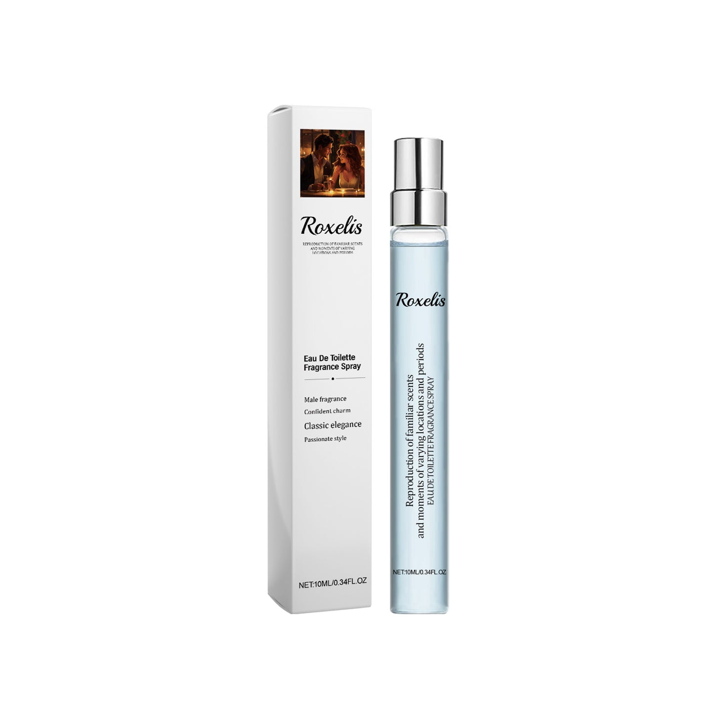 Eau De Toilette Fragrance Spray, Men And Women Long-Lasting Light Fragrance Fresh Natural Couple Dating Exudes Charming Atmosphere Sandalwood Perfume
