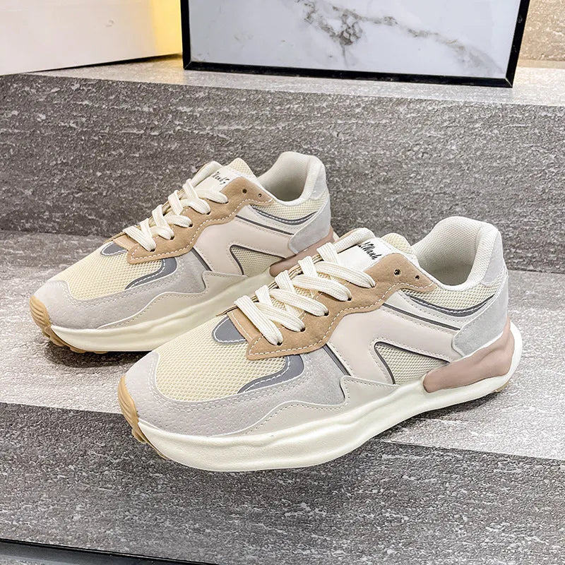 Women's shoes autumn versatile lightweight soft soled running shoes