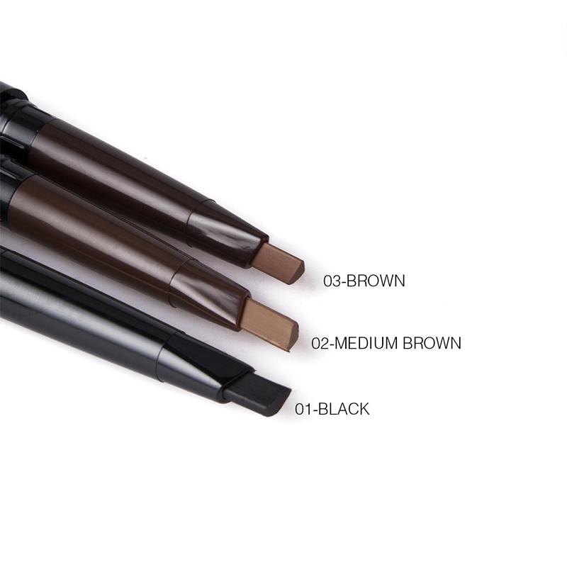 MENOW Brand Make up set Eyebrow Pencil With Brush and Replace Eyebrow Waterproof Long Lasting Cosmetic kit E411