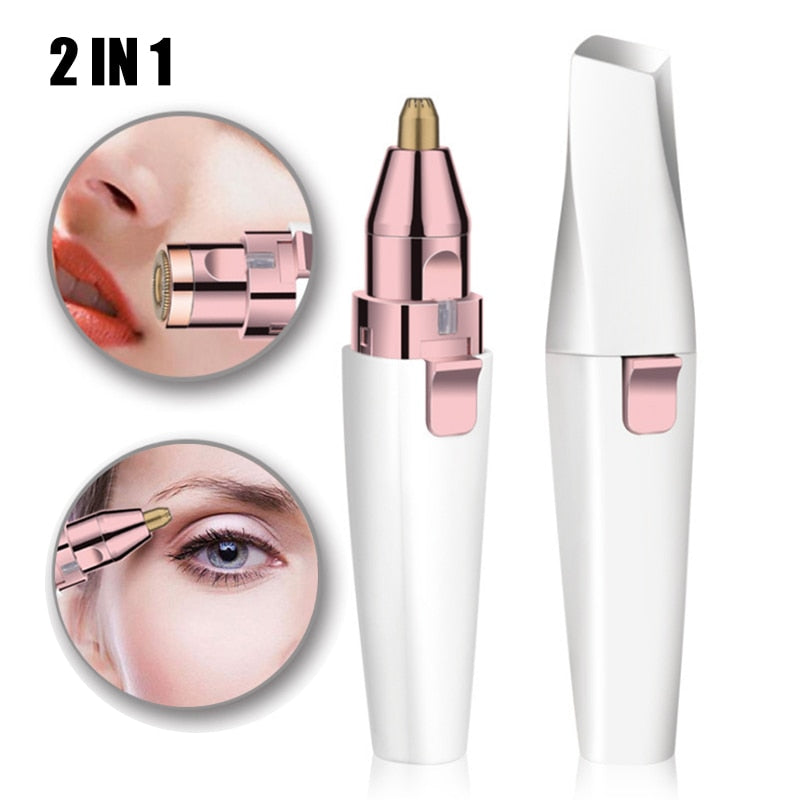 Eyebrow Epilator 2 In 1 Profissional Completa Trymer Do Brwi Eye Brow Trimmer For Rasoir Visage Femme Make Up Eye Brow Shaper