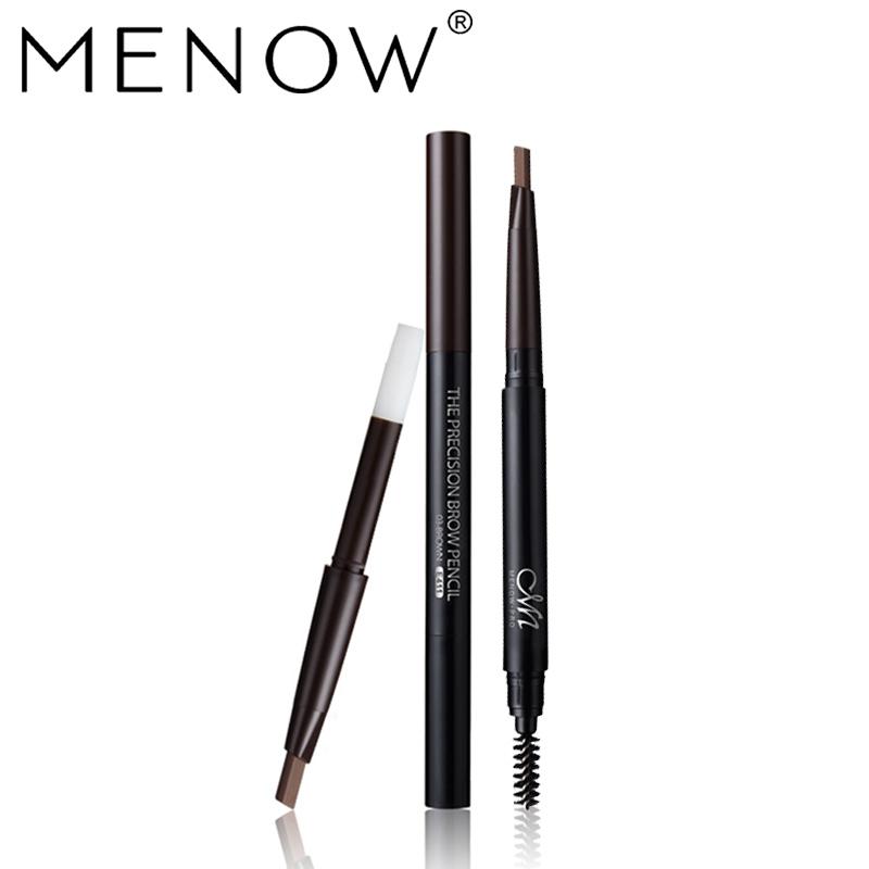 MENOW Brand Make up set Eyebrow Pencil With Brush and Replace Eyebrow Waterproof Long Lasting Cosmetic kit E411